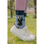 Kép BOMA Vakond zokni horgony-kék 1 pár