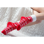 Kép BOMA zokni Norvégia piros 1 pár