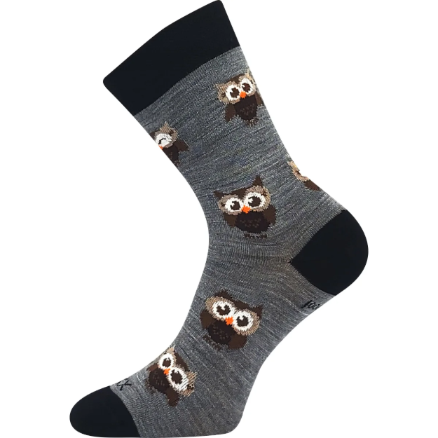 Kép VOXX® zokni Bubo világosszürke 1 pár