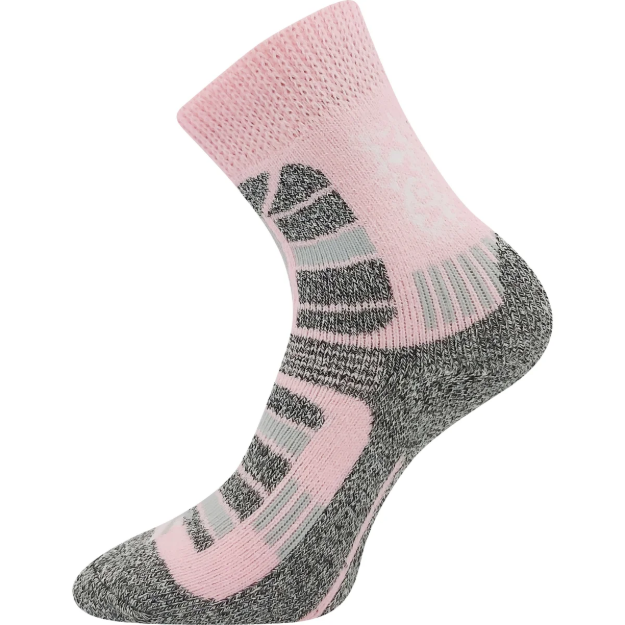 Kép VOXX zokni Traction gyermek rózsaszín 1 pár