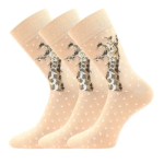 Kép LONKA Foxana zsiráf zokni 3 pár