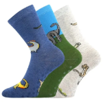 Kép BOMA® zokni Filip 07 ABS mix A - fiú 3 pár