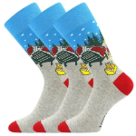 Kép LONKA® zokni Damer santa 3 pár