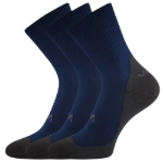 Kép VOXX® Barefootan frottír zokni sötétkék 3 pár
