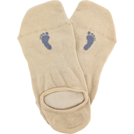 Kép VOXX® Barefoot tornacipő zokni bézs 3 pár