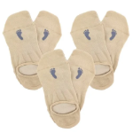 Kép VOXX® Barefoot tornacipő zokni bézs 3 pár