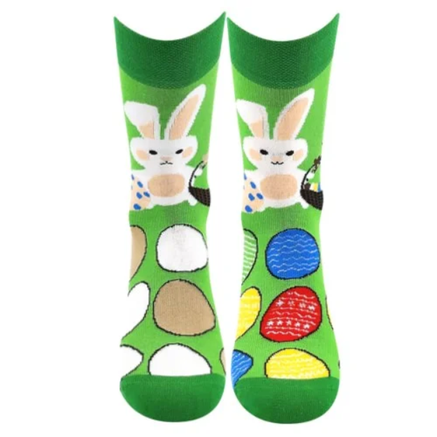 Kép LONKA Ponožky obrázkové DEASTER s velikonočním motivem ZAJÍCE (3 páry)