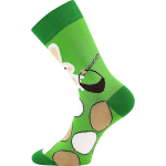 Kép LONKA Ponožky obrázkové DEASTER s velikonočním motivem ZAJÍCE (3 páry)