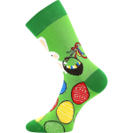 Kép LONKA Ponožky obrázkové DEASTER s velikonočním motivem ZAJÍCE (3 páry)