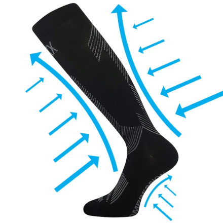 Kép VOXX® Edict zokni fekete 1 pár