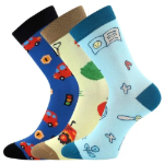 Kép BOMA Gyermek zokni KAITO képekkel BOY mix A (3 pár)