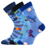 Kép BOMA Gyermek zokni KAITO képekkel CHLAPECKÉ mix C (3 pár)