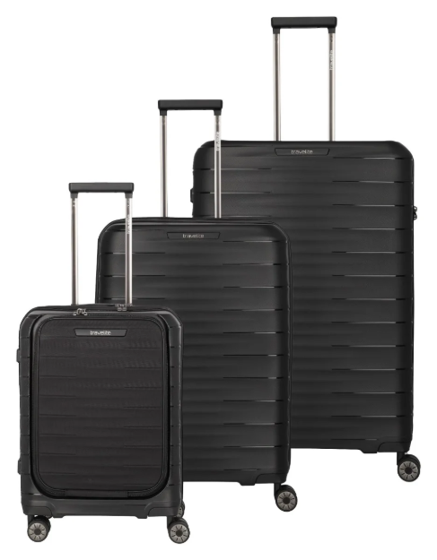 Kép Travelite Mooby S,M,L Elülső zseb Fekete S: 44 l / M: 73/80 L: 106