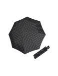 Kép DOPPLER Fiber Magic fekete-fehér gyűrűk - női teljesen automatikus esernyő fehér
