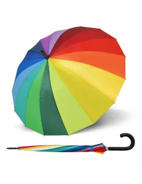 Kép DOPPLER London szivárvány - csupasz esernyő