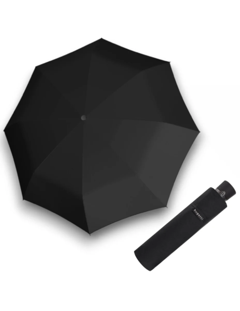 Kép BUGATTI Take IT - férfi/női összecsukható esernyő fekete