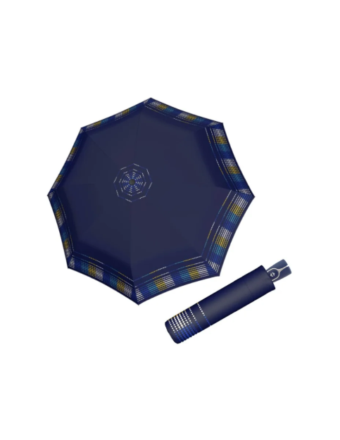 Kép DOPPLER Fiber Magic AFTERGLOW - női teljesen automata esernyő kék