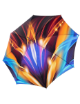 Kép DOPPLER MANUFAKTUR Elegance Boheme Flame - női luxus esernyő absztrakt lángnyomtatással, több színben