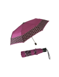 Kép DOPPLER Fiber Mini Style - lila viola női összecsukható esernyő rózsaszínű