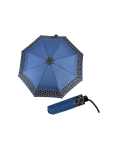 Kép DOPPLER Fiber Mini Style - türkizkék viola női összecsukható esernyő kék