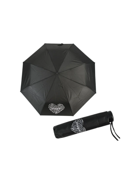Kép DERBY Mini PRAGUE - női összecsukható esernyő fekete színben
