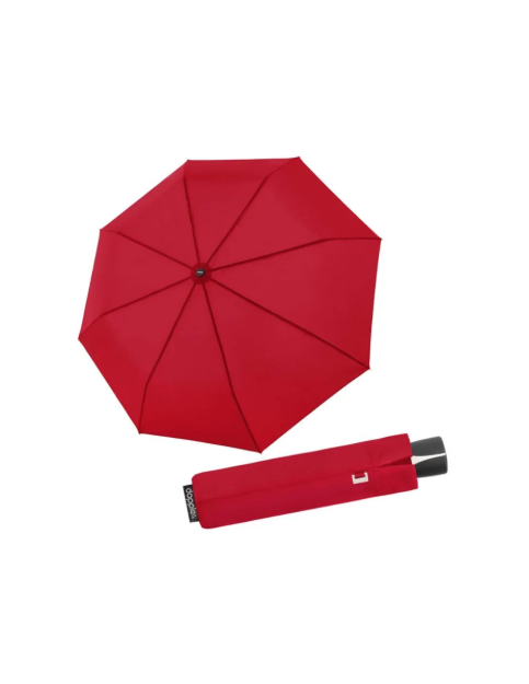 Kép DOPPLER Fiber Alu Light - piros női összecsukható esernyő