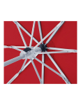Kép DOPPLER Fiber Alu Light - piros női összecsukható esernyő