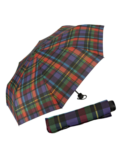 Kép DERBY Hit Mini Check - összecsukható esernyő többszínű