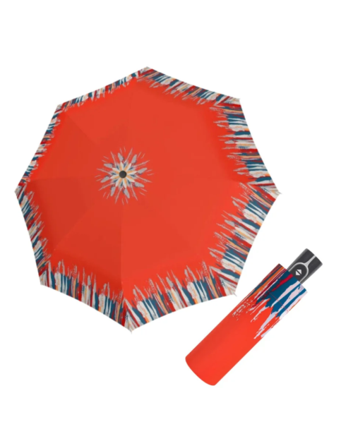 Kép DOPPLER Fiber Magic Style - női teljesen automata esernyő piros színben