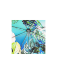 Kép DOPPLER MANUFAKTUR Elegance Boheme Pappagallo - női luxus esernyő többszínű mintával