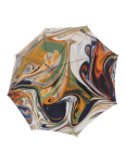 Kép DOPPLER MANUFAKTUR Elegance Boheme Marmo - női luxus esernyő többszínű nyomtatással
