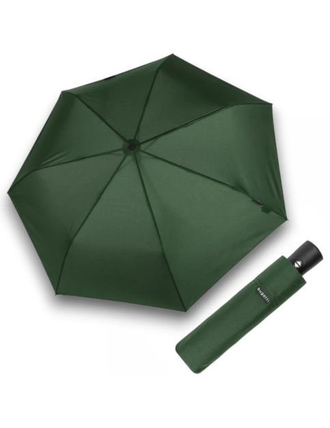 Kép BUGATTI Buddy Duo - férfi teljesen automata összecsukható esernyő, zöld színű