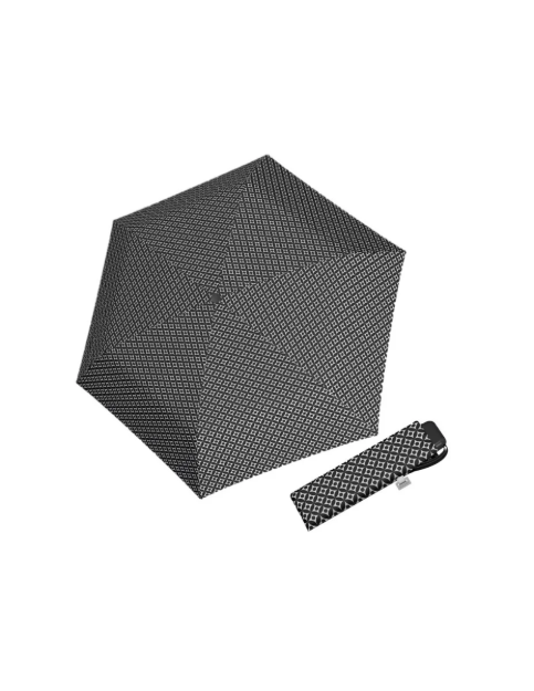 Kép DOPPLER Carbonsteel Mini Slim Minimals - női összecsukható esernyő fekete