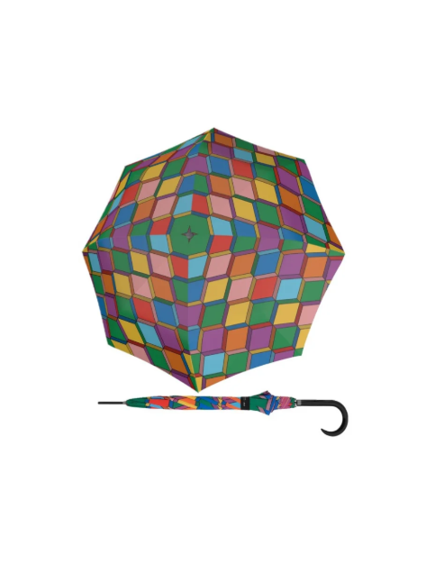 Kép DOPPLER Modern Art Hosszú AC lépcsőfokok - csupasz kidobó esernyő többszínű