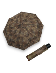 Kép DERBY Hit Mini Leaves - női összecsukható esernyő barna színben