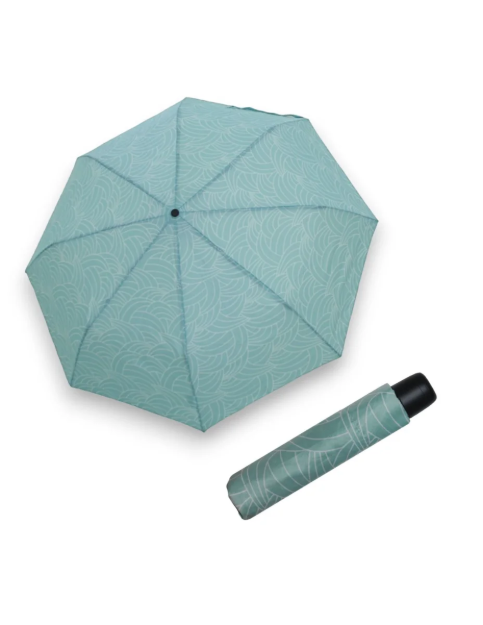 Kép DERBY Hit Mini Wavy Lines - női összecsukható esernyő zöld
