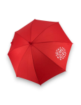 Kép DERBY Gyermek esernyő piros nyomtatással