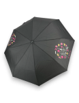 Kép DOPPLER Mini Fiber Paris is Taime - női összecsukható esernyő fekete színben