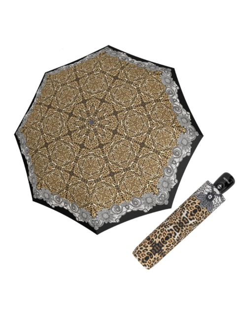 Kép Doppler Magic Fiber LEOPARDO női teljesen automata esernyő