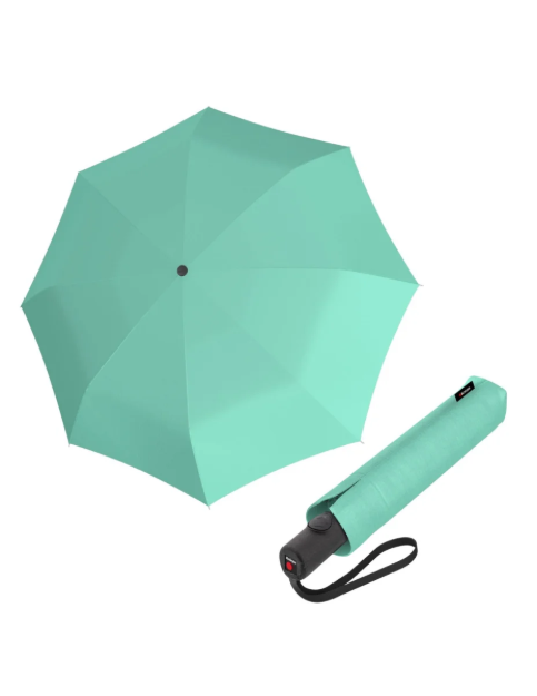 Kép KNIRPS RE³ Duomatic Mint - könnyű összecsukható esernyő zöld
