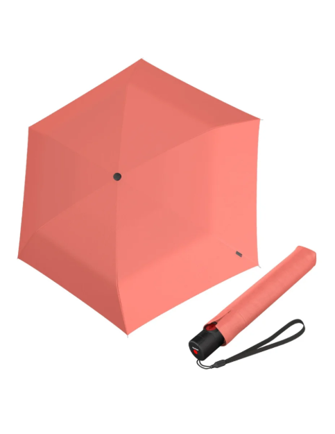 Kép KNIRPS U.200 Duomatic lazac - elegáns női teljesen automata esernyő narancssárga színben