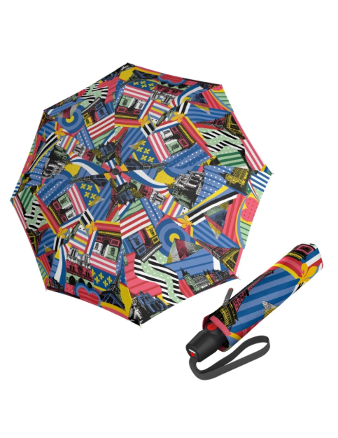 Kép KNIRPS T .200 medium duomatic paris pop elegáns teljesen automata esernyő több színű