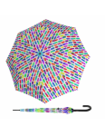 Kép KNIRPS A.760 stick automata kristályos, elegáns szárú, többszínű esernyő, többszínű,