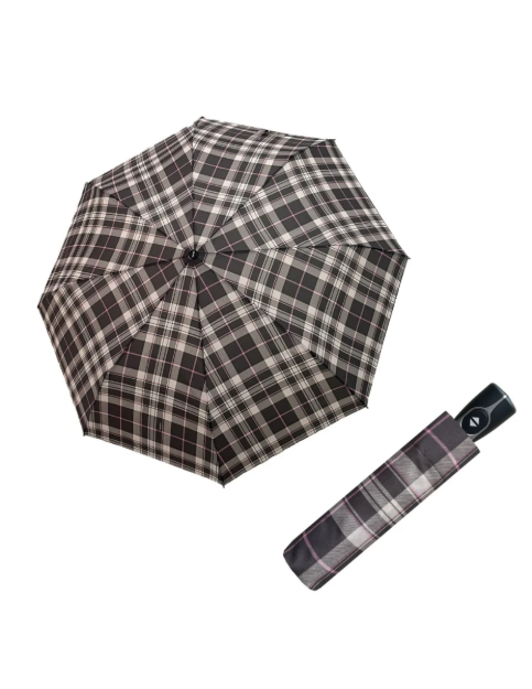 Kép DOPPLER Magic Fiber Karo - női teljesen automata esernyő rózsaszín