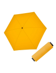 Kép DOPPLER Fiber Mini Compact uni Gold Fusion - női összecsukható esernyő sárga színben