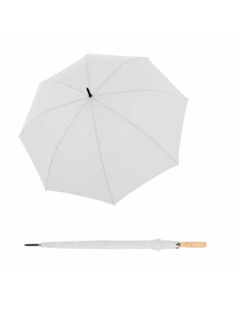 Kép DOPPLER Nature Golf AC egyszerűen fényes fehér - ECO esernyő