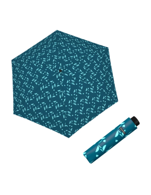 Kép DOPPLER Fiber Havanna Joy kék - női összecsukható esernyő