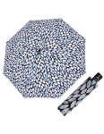 Kép DOPPLER Fiber Magic Leaves kék - női teljesen automata esernyő