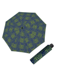 Kép DERBY Hit Mini Loop kék és zöld - női összecsukható esernyő színben