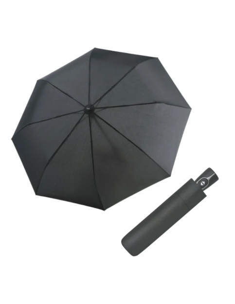 Kép DOPPLER Fiber Magic Uni szürke - teljesen automata esernyő